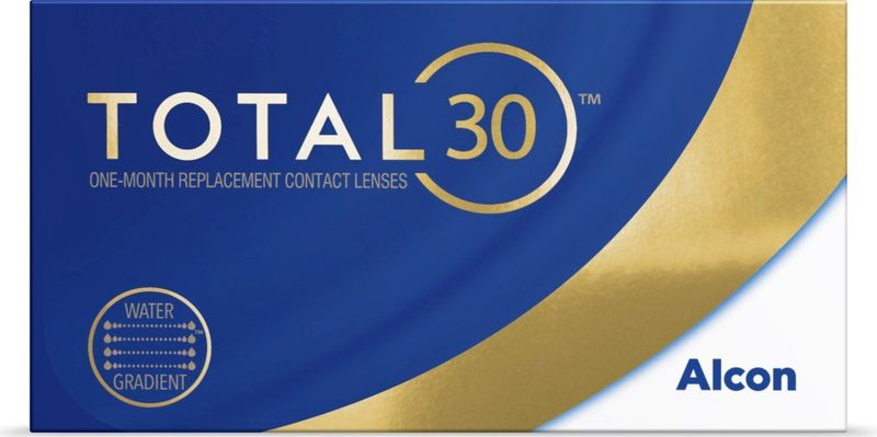 +5.00 - TOTAL30® - 6 pack - Maandlenzen - BC 8.40 - Contactlenzen