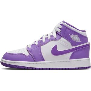Nike Air Jordan 1 Mid 'Purple Venom' (GS), DQ8423-511, Maat 38