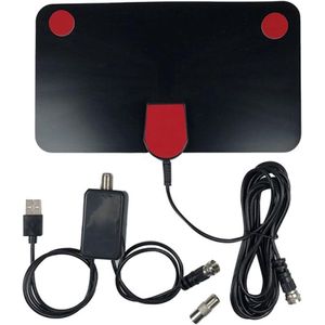 Digitale Tv-antenne Binnenshuis Compatibel met 1080P Draagbare Signaalversterking met Versterker voor Programmanieuws HD