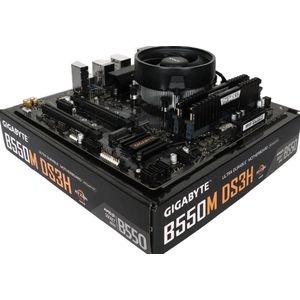 Azerty - Upgradekit - AMD Ryzen 5 5600GT - Gigabyte B550M DS3H - 16 GB 3600 Mhz DDR4