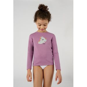 Damart - T-shirt voor kinderen Thermolactyl - Kinderen - Roze - 12 JAAR