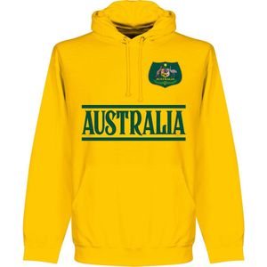 Australië Team Hoodie - Geel - Kinderen - 98