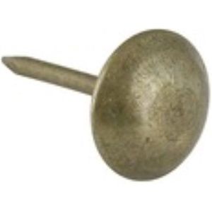 STARX - Stoel - Stoffeer- Bekleding -nagel ijzer- Messing - 9.5 mm.- inhoud 35 stuks.