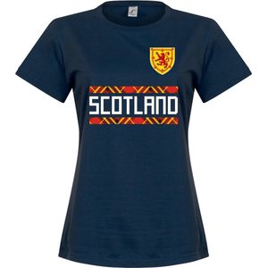 Schotland Dames Team T-Shirt - Navy - M