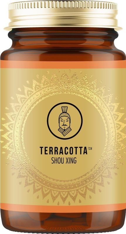 Terracotta - TCM SHOU XING - Paddenstoelen Combi - 180 Caps - Maitake en Cordyceps Sinensis Extracten