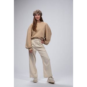 ZeBBz - sweater - nude - ballon - ballonmouw - oversized - one size - lente - zomer