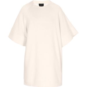 DreiMaster - Klassik - Jurk - Natuurwit - Kort/mini - Wijde Pasvorm