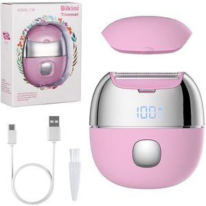 Ladyshaves voor vrouwen – Pijnloos Scheren - Elektrisch scheerapparaat - Trimmer - Epilator - Ontharingsapparaten - Bikinitrimmer - voor lichaam, oksels, benen en bikinizone - compact