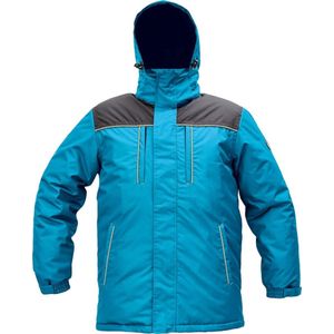 Cerva Cremorne winterjas / winterparka petrol blue maat 4XL