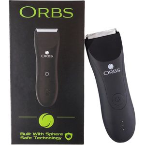 Elektrische Trimmer voor Mannen - Waterdichte Bal- en Lichaamsscheerapparaat met Keramische Mesjes