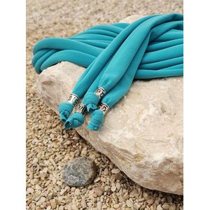 Birdini Veter - Lang - Turkoois - geschikt voor Birdini Slipper met verwisselbare veters