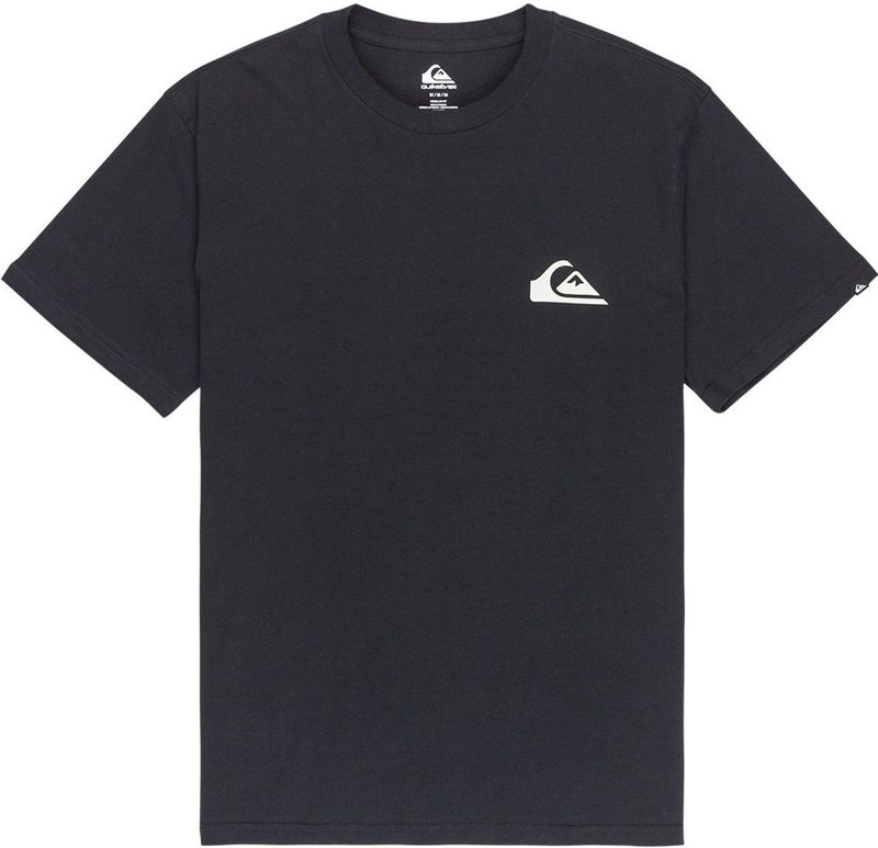 Quiksilver - Ev Mini Logo - T-shirt - Zwart