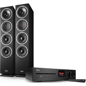 Teufel - THEATER 500 KOMBO 2 - Compleet Stereosysteem - Zwart - Bluetooth, Wifi, Spotify Connect, DAB+, HDMI