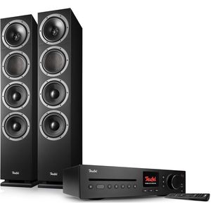 Teufel - THEATER 500 KOMBO 2 - Compleet Stereosysteem - Zwart - Bluetooth, Wifi, Spotify Connect, DAB+, HDMI