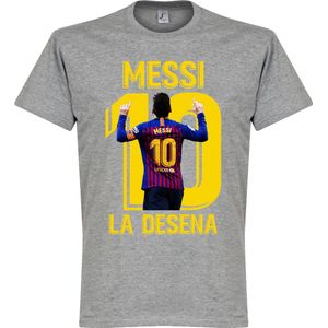 Messi La Desena T-Shirt - Grijs - XL
