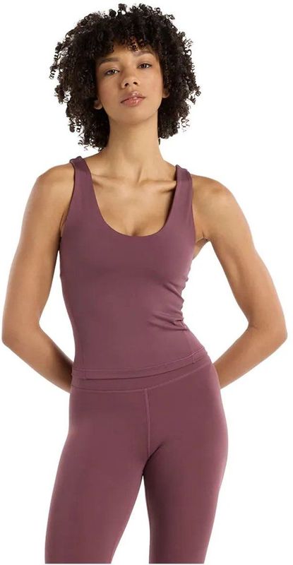 New Balance Nb Define Fitted Tank Mouwloos T-shirt Paars M Vrouw