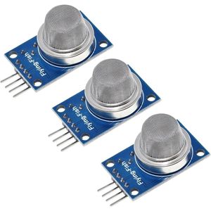 3 Stks Rook Detectie Sensor MQ-2 Vloeibaar Gas Butaan Methaan Sensor Module voor Gas Lek Monitoring Apparaat - Rookdetectie - Gaslek Detectie .
