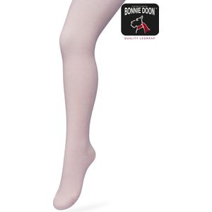 Bonnie Doon Biologisch Katoenen Maillot Meisjes Licht Roze maat 128/134 - Kinder Maillot - OEKO-TEX gecertificeerd - Bio Cotton Tights - Duurzaam Huidvriendelijk Bio Katoen - Fijne pasvorm - Gladde Naden - Baby Roze - Columbia Pink - BP053900.184