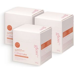 Glow25 - Collageen Plus Sachets - 3x10 stuks - Met Vitamine C Zink en Biotine