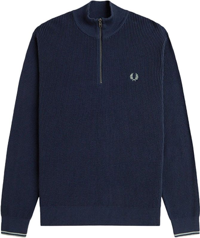 Fred Perry - Sweatshirt - Blauw - Heren - Katoen