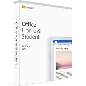 Microsoft Office Home & Student 2019 - 1 PC - Meerdere Talen - Levenslange Licentie