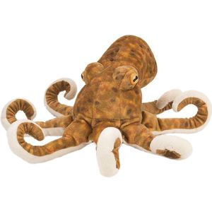 Pluche dieren knuffels octopus/inktvis van 30 cm - Knuffeldieren speelgoed