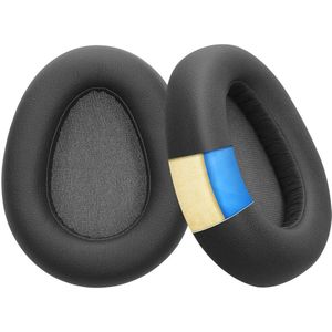 kwmobile 2x oorkussens voor koptelefoon - geschikt voor Jlab Jbuds Lux ANC - Earpads voor oortelefoon - In zwart