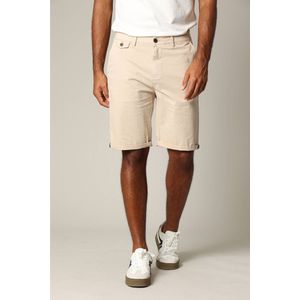 DEELUXE Katoenen short met geometrisch patroon en ritssluiting 38