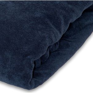 Hoeslaken massagetafel Donkerblauw - Zonder uitsparing | MediPreventie