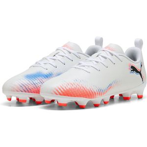Puma - Future 8 Play - Voetbalschoenen - Wit - Voor Kinderen