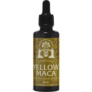 Gele Maca Extract - 50ml - 50 doseringen - Lepidium meyenii - Ultrasonic Full Spectrum Extract - Gebalanceerd