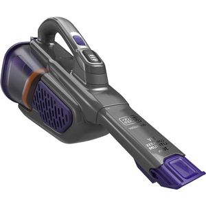 Accu-handstofzuiger 36 Wh 18 V Cyclonic Action incl. dierenhaarborstel - titanium/zilver/violet