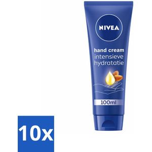 NIVEA - Handcrème - Verzorgend - Intensieve Hydratatie - 100 ml - Bulkverpakking - 10 stuks