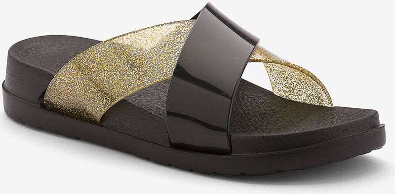 Women’s slides coqui nela black/gold glitter 37