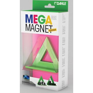 Dahle Magneet Mega Magnet Delta XL, grün 75 x 75 mm, mit Ablage (b x h) 75 mm x 75 mm Groen 1 stuk(s) 76-95552-14821