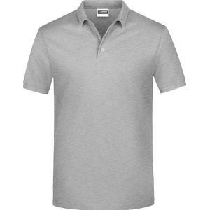James And Nicholson Heren Basis Polo Shirt (Grijze Heide)