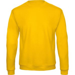 Sweatshirt Unisex XS B&C Ronde hals Lange mouw Gold 50% Katoen, 50% Polyester