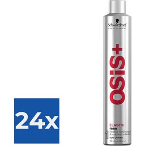 Flexibele Vasthoudende Hairspray Osis Elastic Schwarzkopf - Voordeelverpakking 24 stuks