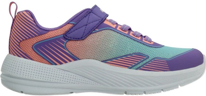 Skechers - MICROSPEC ADVANCE - Vrijetijdsschoen - Lavendel/multicolour - Klittenbandsluiting
