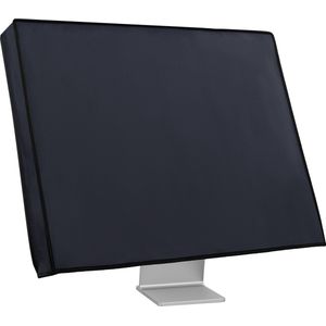 kwmobile beschermhoes monitor geschikt voor 31-32"" Monitor hoes - Computerscherm cover - Computer accessoires - PC scherm stofkap in donkerblauw