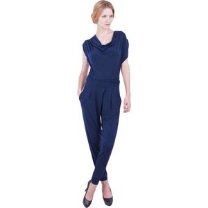 Donkerblauwe jumpsuit overall John Zack