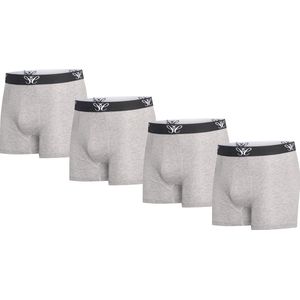 Cappuccino Italia - Heren Onderbroeken 4-Pack Boxers - Grijs - Maat XXL