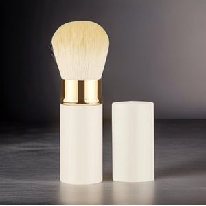 Intrekbare Make-upkwast – Blush, Bronzer & Highlighter – Wit