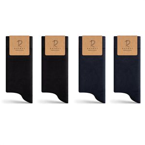 RAFRAY Sokken - Dunne Sokken in Cadeaubox - Premium Katoen - 6 paar - Maat 40-44 - Zwart