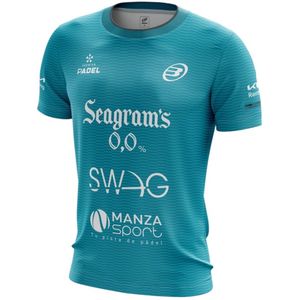 Bullpadel Shirt Meira PN Heren Turquoise