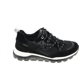 Gabor rollingsoft sensitive 96.924.47 - dames rollende wandelsneaker - zwart - maat 42 (EU) 8 (UK)