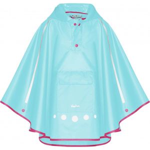 Playshoes - Regenponcho - Turquoise - Opvouwbaar