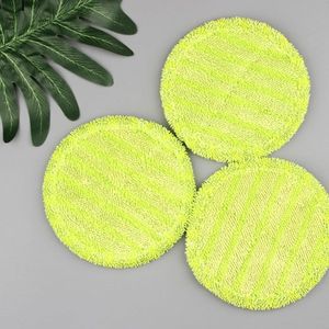 Zeynomax - Drijvende Mop Pads 6 stuks van 16 cm - Microvezel - Absorberend - Voor Batterij Mop