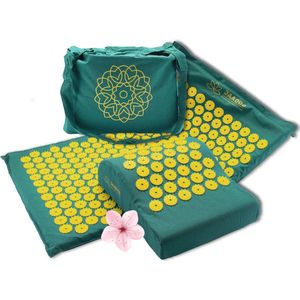 Acupressuurmat Set met Kussen en Tas voor Diepteontspanning