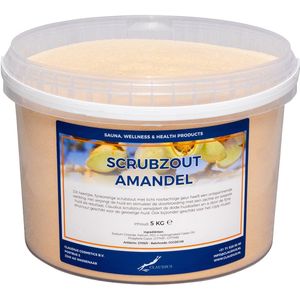 Scrubzout Amandel 5 KG - Hydraterende Lichaamsscrub